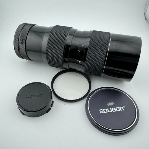 SOLIGOR 80-200mm C/D FL Mount 1:3.5 Kamera Objektiv Made in Japan