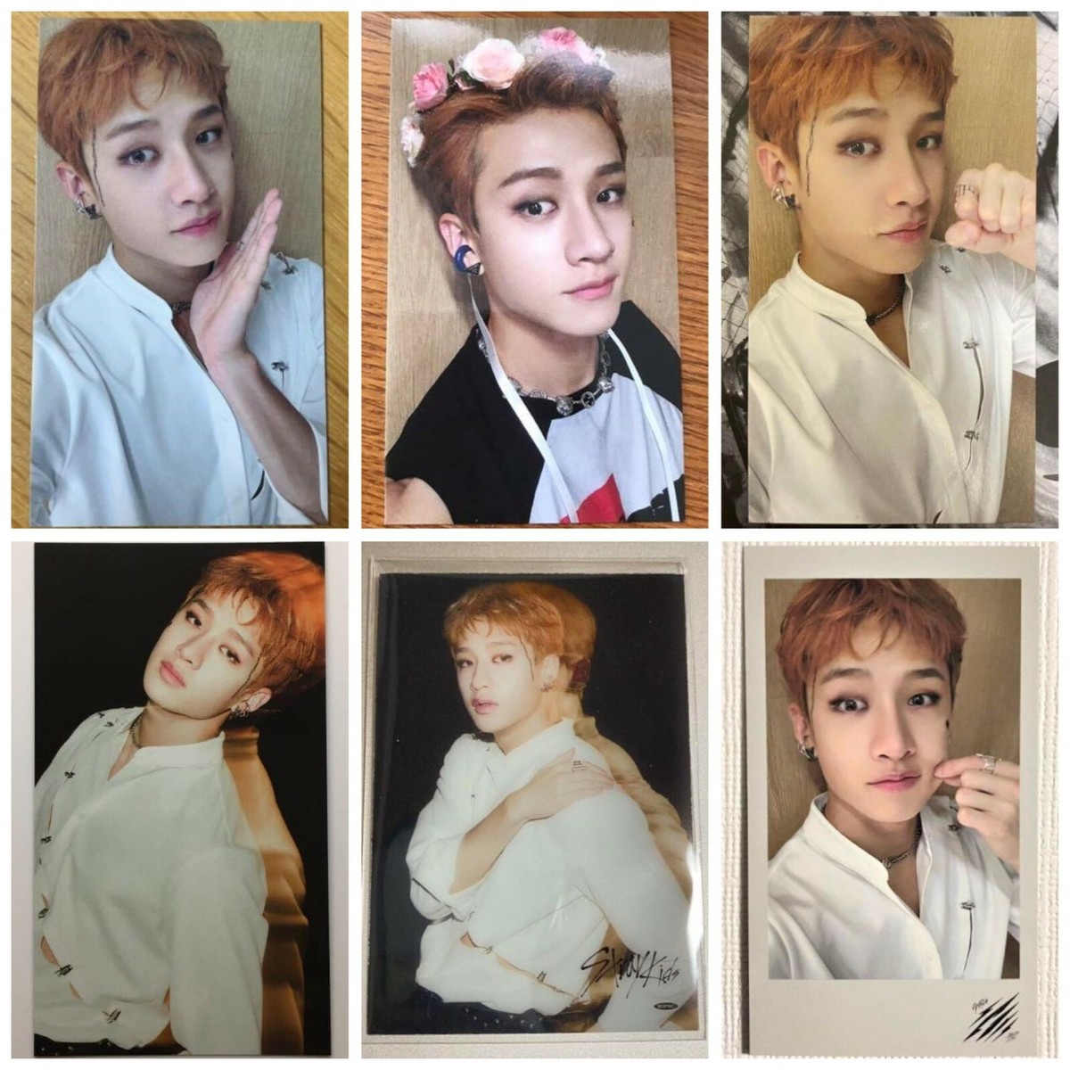 Stray Kids Bang Chan Scars / Thunderous Official Photo Card