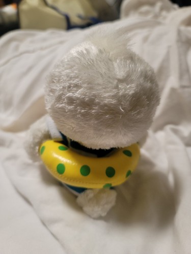 Dewey Swimming Donald Duck's Nephew Japan Disney store Bean Mbbp Beanie 1 Of 3 - Picture 2 of 3