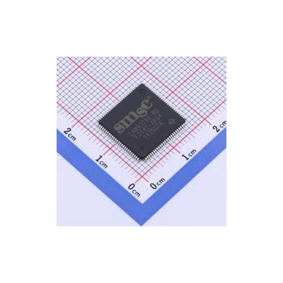 (1 PC) LAN91C96-MU SMSC IC ETHERNET CTLR MAC PHY 100TQFP #GK-3