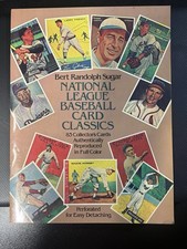Bert Randolph Sugar Dover Baseball Card Classics Illustrated Pamphlet 1982