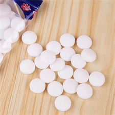 10 Bags White Mothballs (170 Grams) - Moth Repellent, Anti-Mold, Deodorizing & M