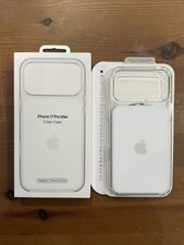 Iphone 17 Pro max Clear Apple Case