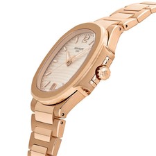 Patek Philippe Nautilus 7118/1R-001 'Ladies' Automatic Rose Gold Silvery 6