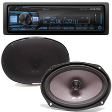 Alpine UTE-73BT Bluetooth  Multimedia Receiver Does Not Play CDs with SXE-6...