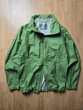 Montbell Technical Waterproof Ripstop Rain Jacket, Green (L)