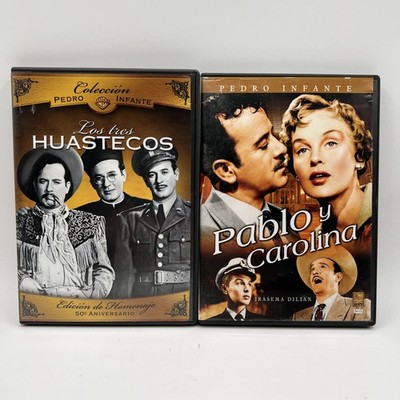 Pedro Infante DVD Collection   Pablo y Carolina & Los Tres Huastecos   2 DVDs Pr