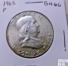 1963 P SILVER FRANKLIN HALF DOLLAR 50 CENTS