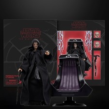 Star Wars  The Black Series Emperor Palpatine & Throne Exclusive 6  Figure Set
