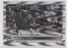 2022 Topps Chrome Sonic Black & White RayWave Refractor Curtis Terry #68 0vk0