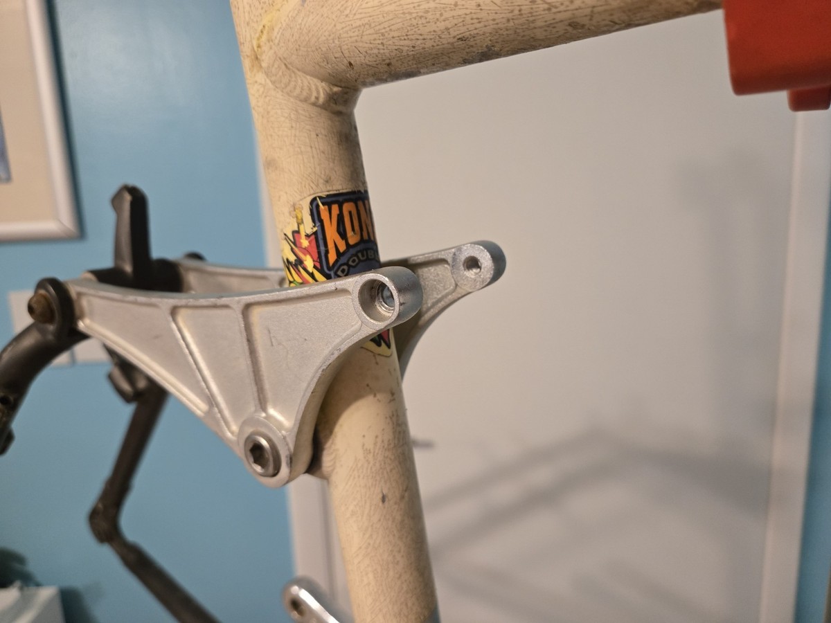 Cadre DH Rétro MTB KONA U'HU Suspension Complète - 1997