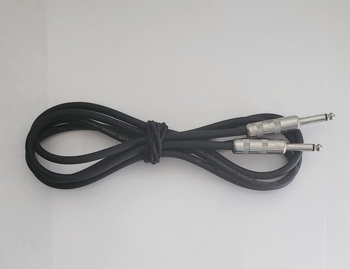 VTG Audio Low Noise Guitar Instrument TS 1/4" Audio Cable 6ft Made in the USA