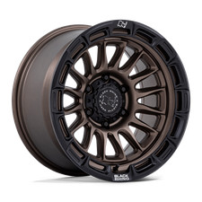 4 17 Inch Wheels Rims Bronze Black Rhino Rival 17x8.5 10mm For Jeep Wrangler