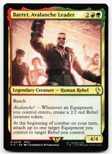 BARRET, AVALANCHE LEADER 79 R COMMANDER: FINAL FANTASY NM MTG