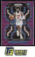 2021-22 Panini Prizm #296 Isaiah Livers Purple Wave