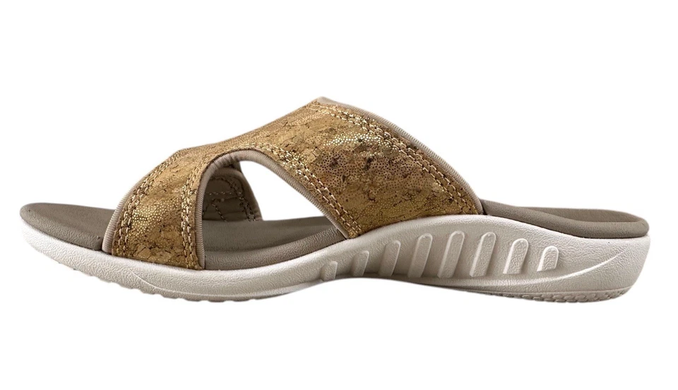 Spenco Women’s Kholo Wave Slide Sandal Orthotic Metallic Gold Size 7D - Image 3 of 4