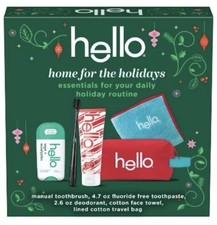 hello Holiday Home for the Holidays Fluoride-Free Toothpaste