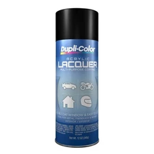 Duplicolor DAL1608 Multi-Purpose Acrylic Lacquer Aerosol Paint, Semi-Gloss Black