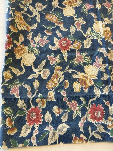 RALPH LAUREN JARDIN Blue French Country STANDARD Pillowcase Cotton USA (1) - Picture 6 of 6