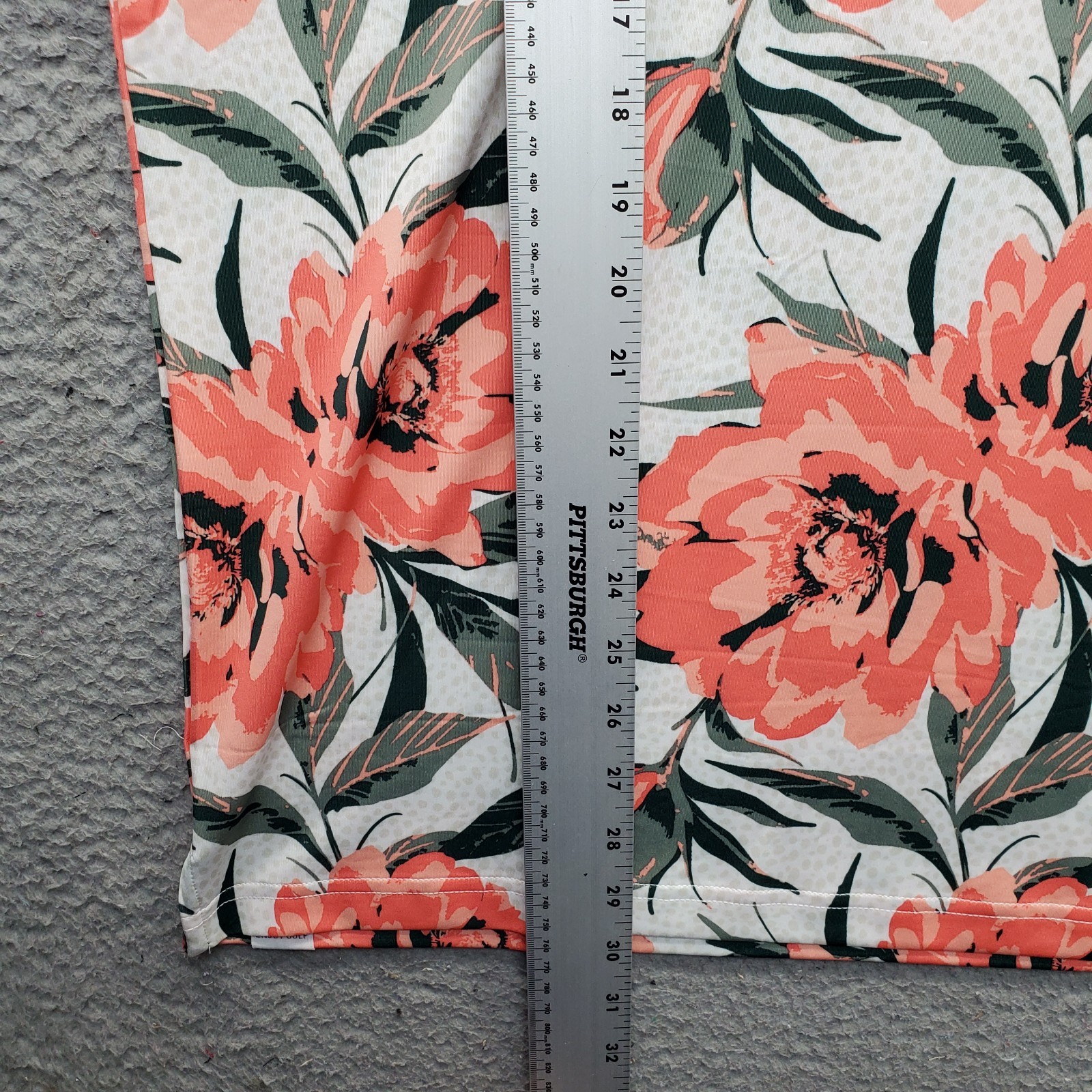 PUMA Golf Polo Shirt Mens Large Multi Floral Mattr Beautiful Game Slit 628836-01 thumbnail 3