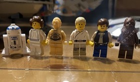 LEGO Star Wars 7190 Millennium Falcon Looks 100% Complete w/Manual  and Mini Fig