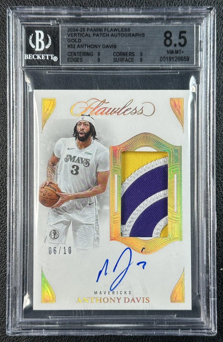 Anthony Davis Autographed Basketball Sports Trading Cards 
