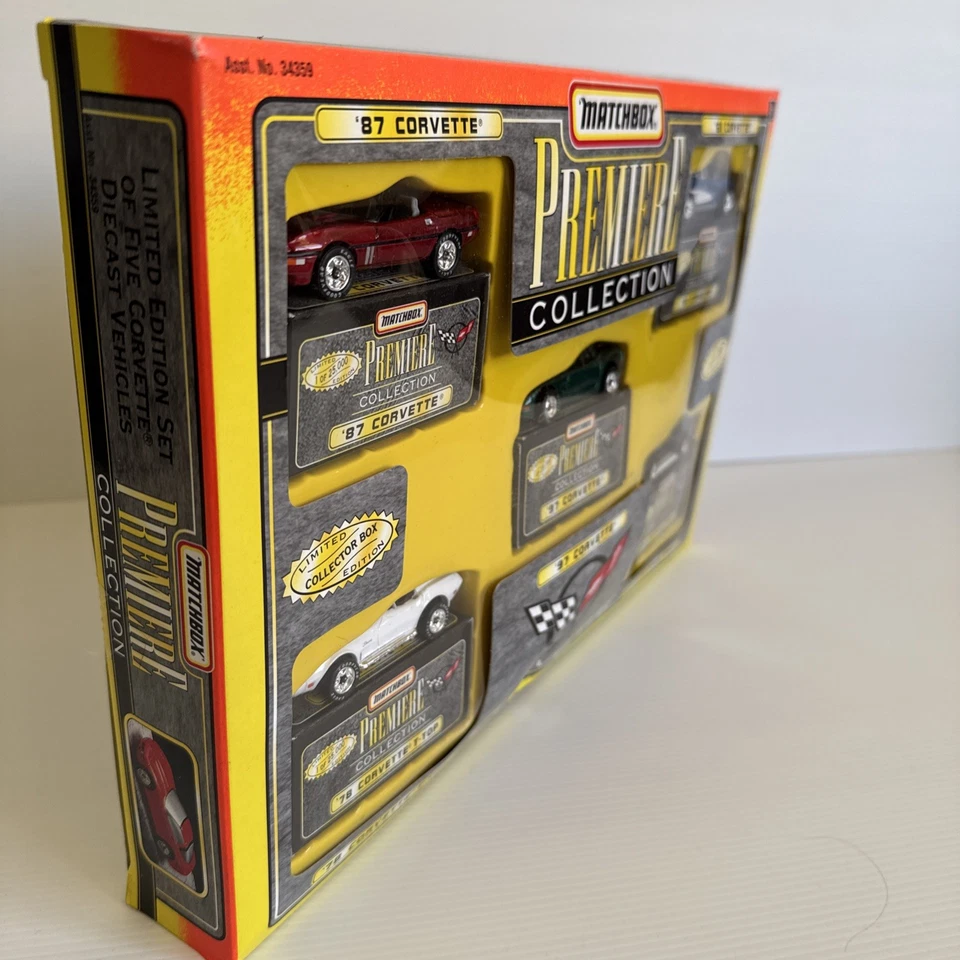 NEW & Sealed Matchbox Premiere Collection Limited Edition Five Diecast Corvette - image 3 of 4