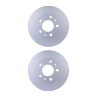 2 Bremsscheiben Voll Ø 73 Mm 18 Mm Hella Passend FüR U.A. Fiat Ducato