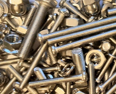 2kg A2 Stainless Mixed Fasteners - Nuts - Bolts - Screws - Pins etc. Great Price
