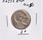 Hobo Buffalo Nickel by George Washington "Bo" Hughes Raised Ear Initials GH50