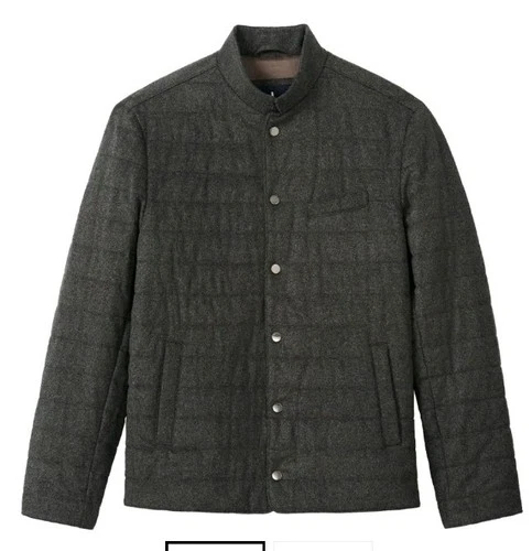 NWT LARGE Johnnie-O Alessio Top Shelf Quilted Wool Buttoned Jacket MSRP $698 - product listing photo
