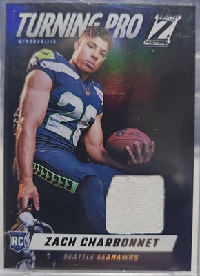 #ad 2023 Panini Zenith Turning Pro Memorabilia Zach Charbonnet #TPM ZCH MEM RC $3.00
