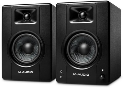 Aktive Studio Monitore M-AUDIO BX4, Multimedia Lautsprecher, GEPRÜFT - WIE NEU