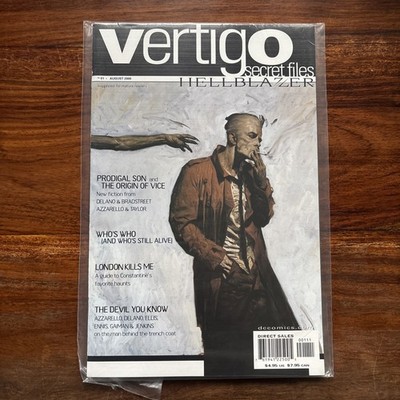 Vertigo Secret Files Hellblazer #1 One-Shot 2000 Vertigo VGC
