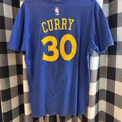 Adidas Steph Curry Golden State Warriors Jersey T Shirt NBA, size