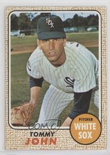 1968 Topps Tommy John #72 0z0n