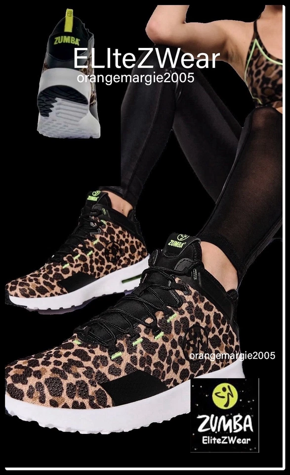 ZUMBA High Top Mid Top SHOES SNEAKERS TRAINERS DANCE! EliteZW Orlando Convention - Image 3 of 4