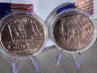 (2) 1 Oz 999 Copper Rounds America “Fight Fight” celebrating America’s “250”