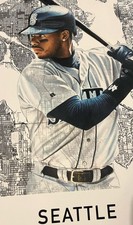 Ken Griffey Jr 棒球MLB 原始亲笔签名海报、印刷品| eBay