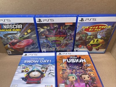 South Park, Funko Fusion, NASCAR, PAC-Man, Ninja Turtles  Sony PlayStation 5