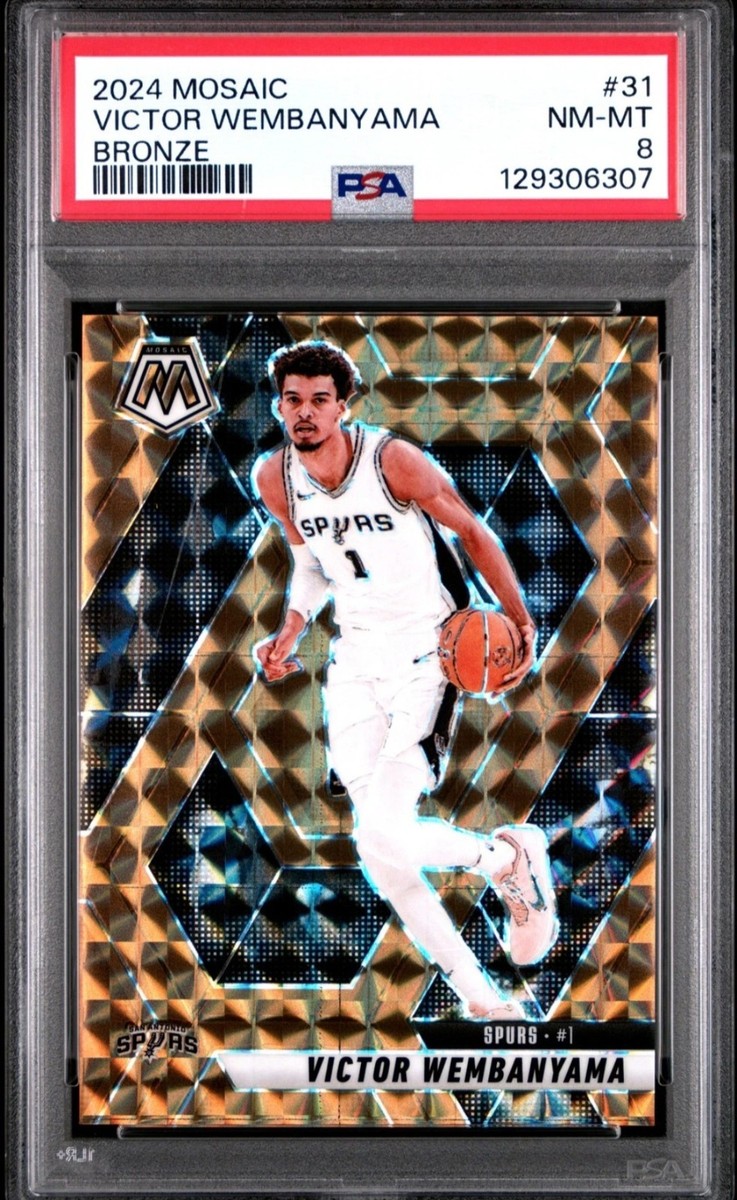 2024-25 Panini Mosaic - Victor Wembanyama #31 Bronze Mosaic Prizm
