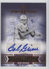 2013 Leaf Sports Heroes Canton's Finest Bronze Bob Griese #CF-BG2 Auto HOF 0v3