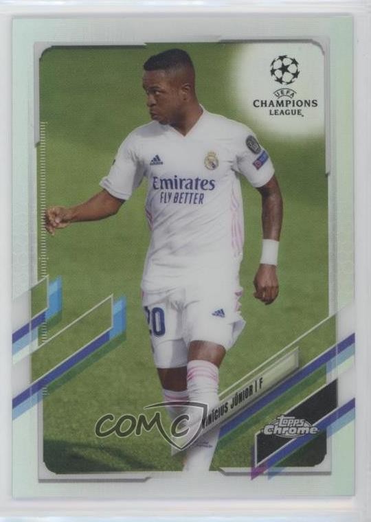 2020-21 Topps Chrome UCL Refractor Vinicius Junior VinÃcius Junior #89 0q9m