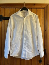 Red Herring White Button Up Shirt In Size L