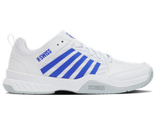 Image of K-Swiss Court Express 2 Men's Tennis Shoes - White/Dazzling Blue