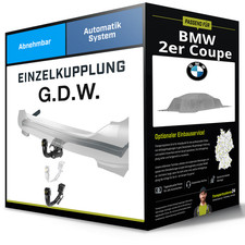 Abnehmbare Anh�ngerkupplung f�r BMW 2er Coupe 08.2021-jetzt Typ G42 G.D.W. NEU