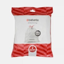 Image of Brabantia Perfectfit Bags Size J 20-25 Litre 40 Bag Dispenser Pack