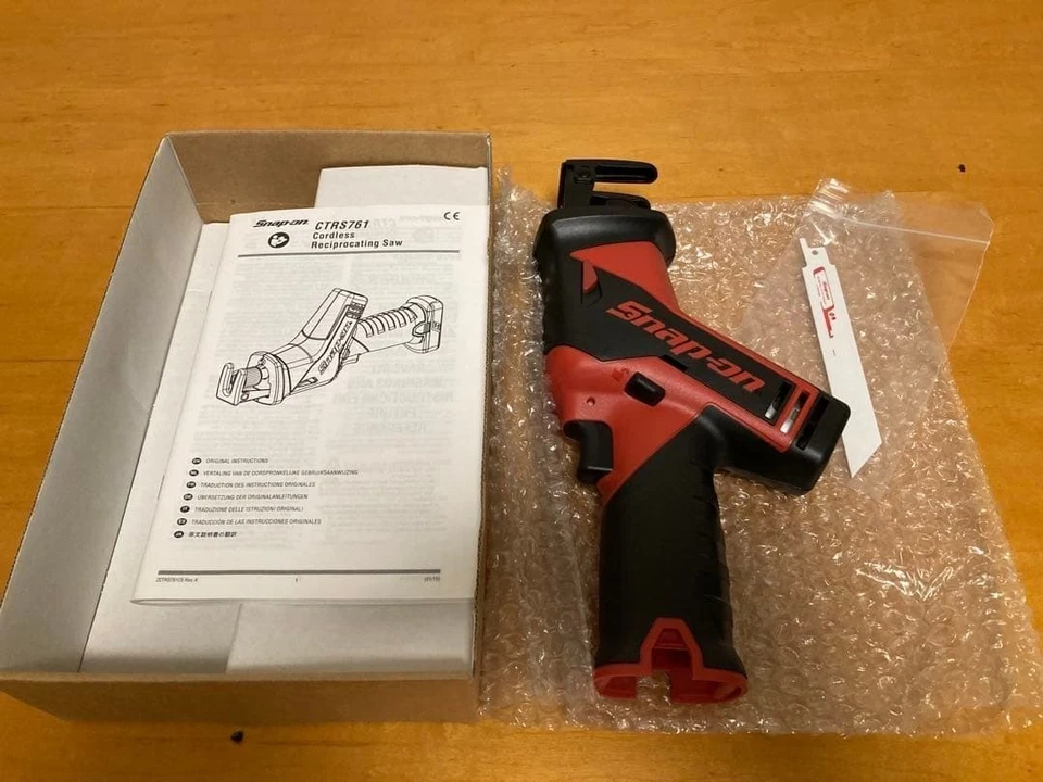 Snap-on CTRS761A DB 14.4V Reciprocating Saw RED TOOL ONLY - Image 3 of 4