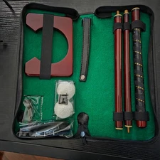 Executive Golf Putting Practice Kit Portable Indoor Putter Training Tool Office