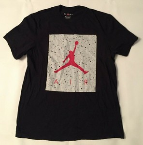 AIR JORDAN OREO/BRED LOGO T-SHIRT COTTON GRAPHIC TEE MENS SIZE MEDIUM RARE VTG | eBay